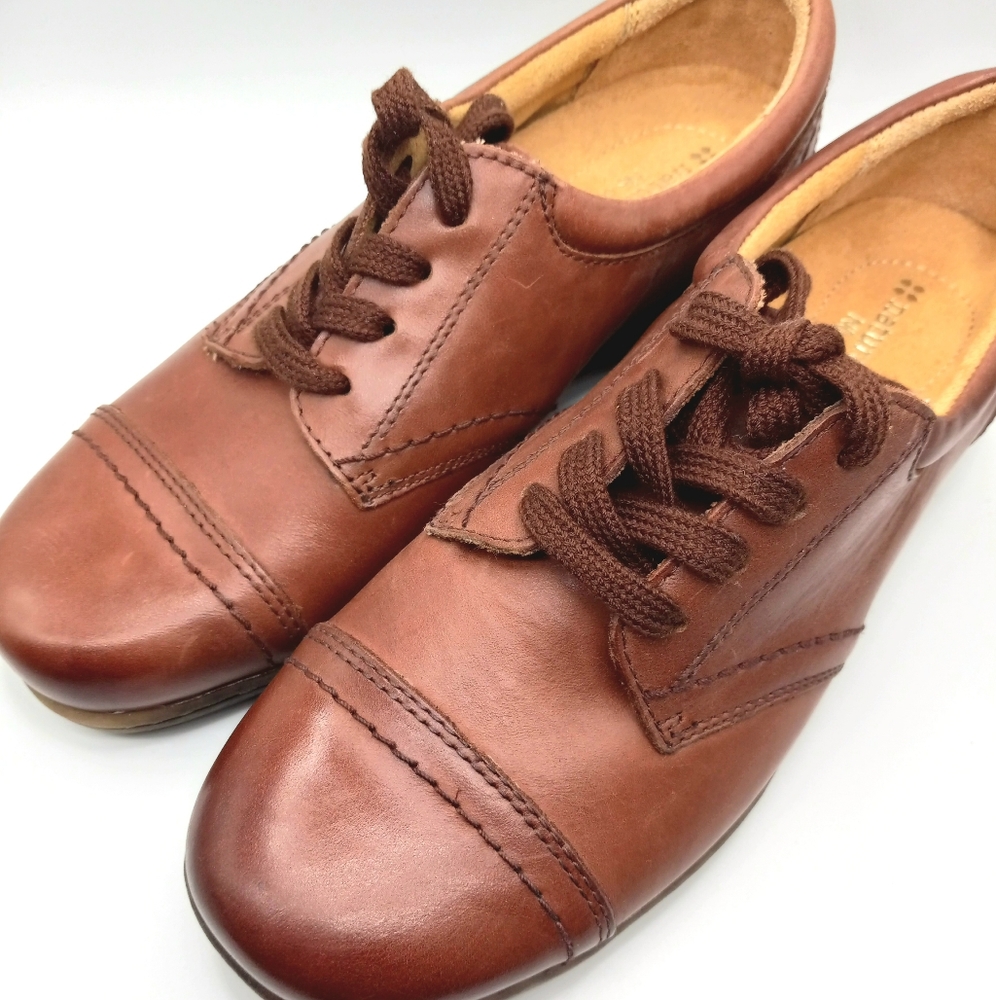 New Naturalizer Brown Muse Leather Oxfords Size 6